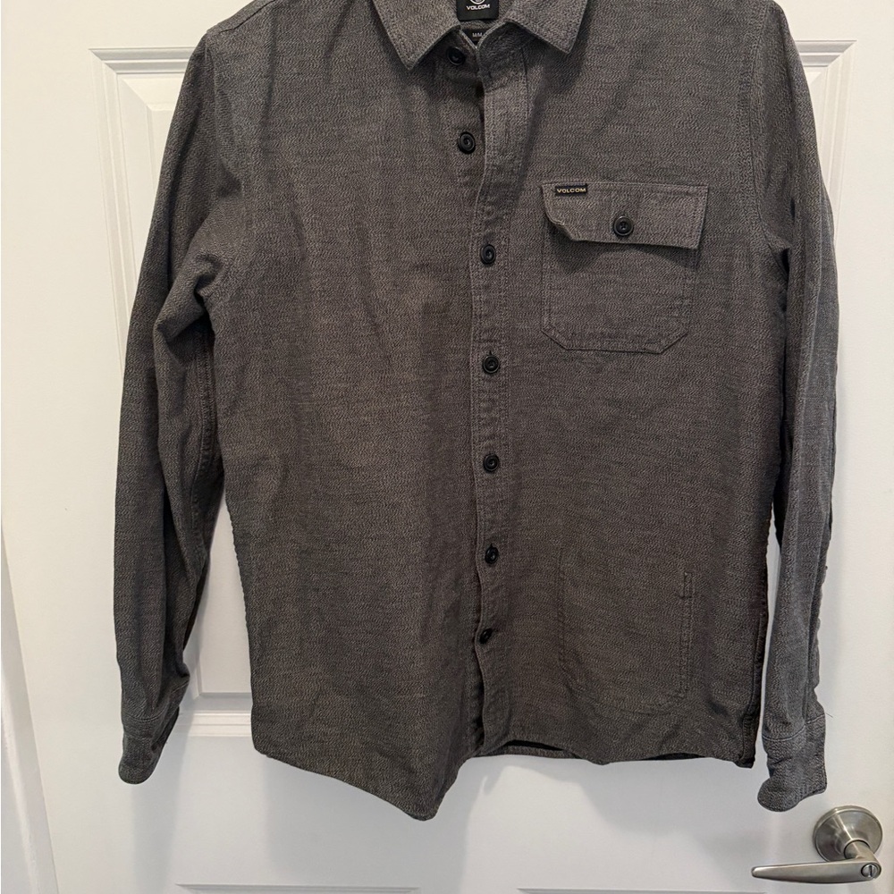 Volcom Charcoal Button-Down Shirt